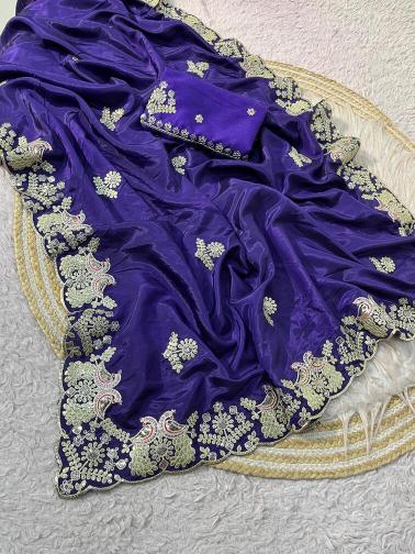 Vinayak gotafoil saree wholesale boutique clothing